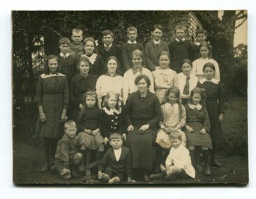 black and white photograph, C1910