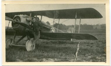 black and white photograph, C1917