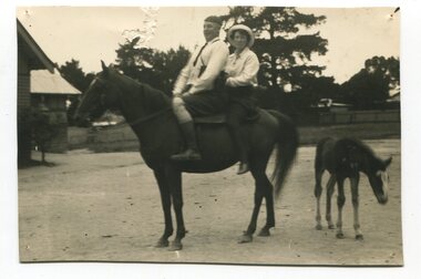 black and white photograph, 1937