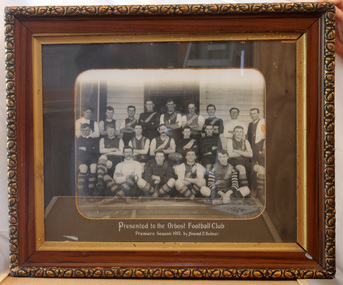 framed photograph, Howard D. Bulmer, 1912