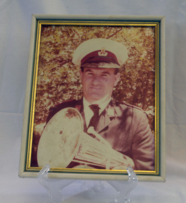 framed coloured photograph, December 1978