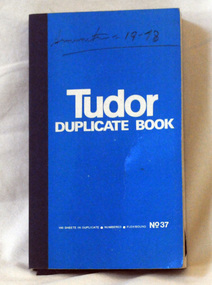 accounts book, 24-27 May 1978