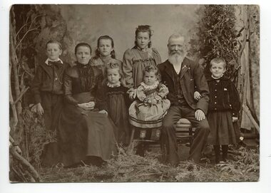 black and white photograph, C1906