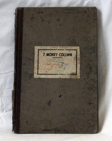 accounts book, June 30 1956