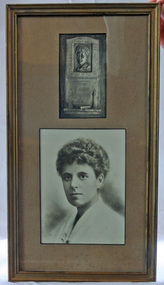 framed photograph, C1900