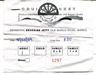 ticket, 8.03.2009