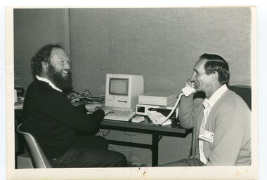 black and white photographs, Snowy River Mail, October 1987