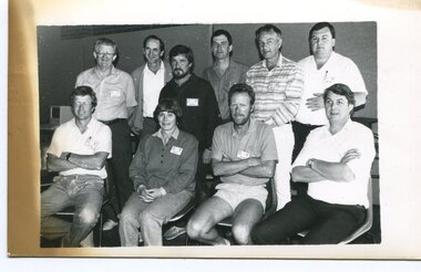 black and white photograph, Snowy River Mail, October 1987