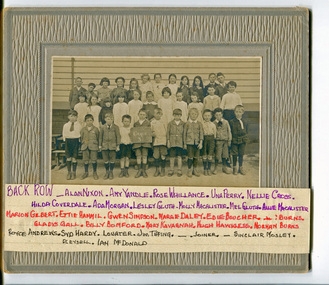 black and white photograph, Wilson, Les G, C 1915