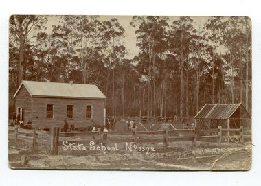 black and white photograph, 1908