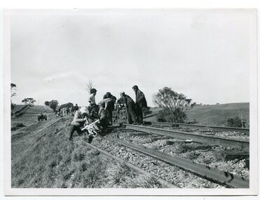 black and white photograph, mid - second half 20th century