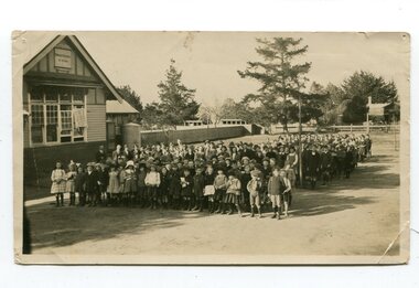black and white photograph, C 1922