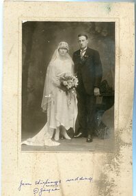 black and white photograph, July 1922
