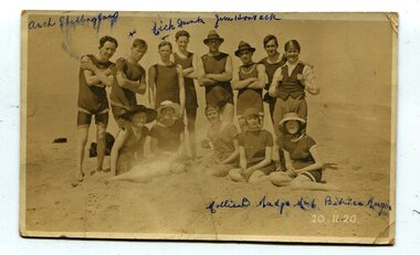 black and white photograph, Neilson, L.C, November 20 1920