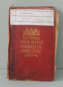 directory, H. Wise & Co, Victoria Post Office Commercial Directory, C1894