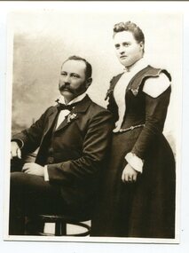 black and white photograph, early to mid 20th century