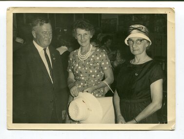 black and white photograph, mid 20th century