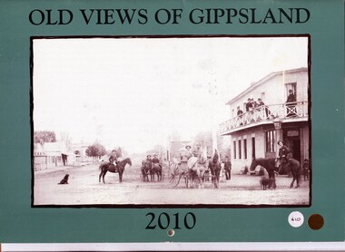 calendar, Old Views of Gippsland 2010, 2009