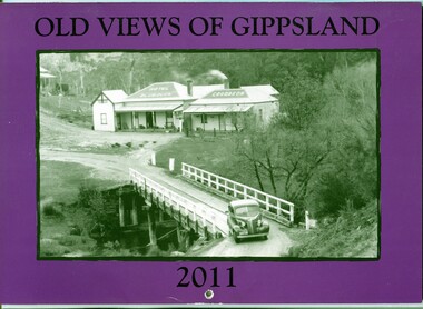 calendar, Old Views of Gippsland 2011, 2010