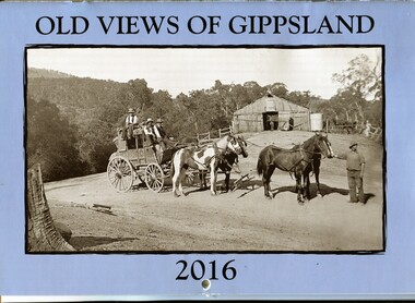 calendar, Old Views of Gippsland 2016, 2015