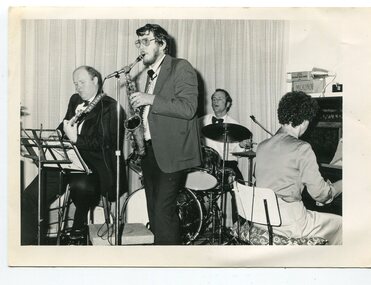 black and white photograph, C1990s