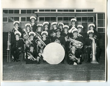 black and white photograph, December 1973