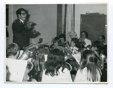 black and white photograph, November 1975