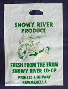 Container - Plastic bag/container, plastic bag SNOWY RIVER CO-OP