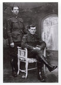 Photograph - black and white photograph, Albert Maddern