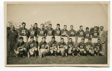 Photograph - Orbost Football Club 1945