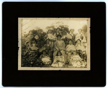 Photograph - 2 group photos, Mikado Theatre Cast, C. 1950s