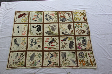 Textile - Handmade quilt, Elsa Williams, late1980s
