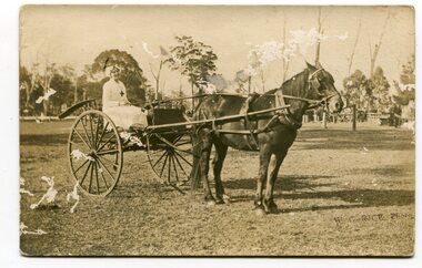Photograph - photograph of Ethel Lynn, W C Rice, 1914-1918