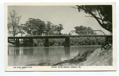 Photograph - Two b/w photographs of Orbost, Rose series, c.1950s