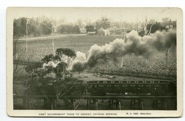 Photograph - Photographs- Orbost Railway 1916
