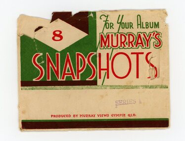 Souvenir - Murray's Snapshots, Murray Views, 8 Murray's Snapshots, c. 1950's
