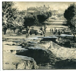 Photograph - 1971 flood, Orbost, The Herald, 8.2.1971