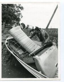 Photograph - Flood  photos, Orbost  1971, 9/10 February 1971