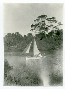 Photograph - Sailing on the Snowy River c. 1890-1910, c.1890-1910