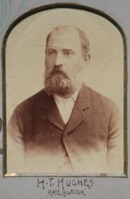 Photo - Hughes, Richards & Co. Photos Ballaarat, Hughes. H.T. Councilor 1893 - 1894. (Rate Collector), 1894 (estimated)
