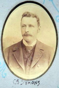Photo - Symons, Richards & Co. Photos Ballaarat, Symons, Councilor, 1893 - 1894, 1894 (estimated)
