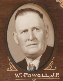 Photo - Powell, Thornton Richards & Co Ballarat, Powell. W. (J.P.) Conncilor 1954, 1954 (exact)