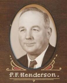 Photo - Henderson, Thornton Richards & Co Ballarat, Henderson. P.F. Councilor 1954, 1954 (exact)