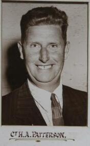 Photo - Patterson, Possibly Drummond Studios, Councilor H.A.Patterson, "Circa 1959"