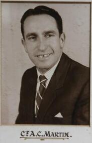 Photo - Martin A.C, Possibly Drummond Studios, Martin. A.C. Councilor 1959, "Circa 1959"