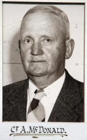 Photo - McDonald.A, Drummond Studios, Councilor A. McDonald