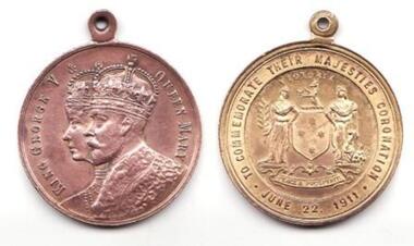 Medals - Coronation 1911, Untitled, Coronation of King George V & Queen Mary 1911, 20th Century