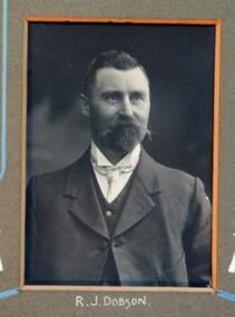 Photo - Dobson.R.J, Richards & Co.Ballarat, R.J.Dobson, Ballaraty Shire Councilor, "Circa 1906"