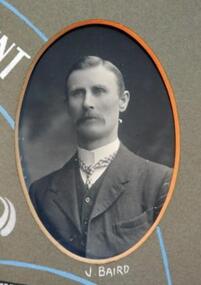 Photo- Baird,J, Richards & Co. Photos Ballaarat, Councilor J.Baird, 1906, "Circa 1906"