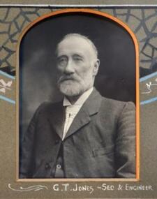 Photo - Jones, Richards & Co. Photos Ballaarat, G.T.Jones,Secretary and Engineer.1906, "Circa 1906"